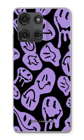 Melting Smiley - Purple