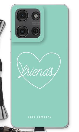 Friends heart pastel