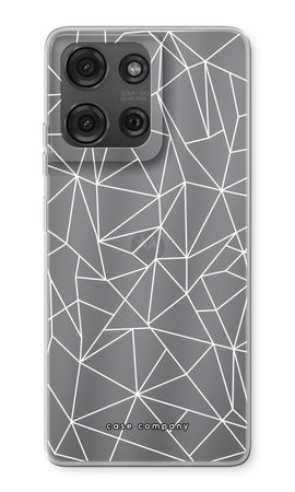 Geometric lines white