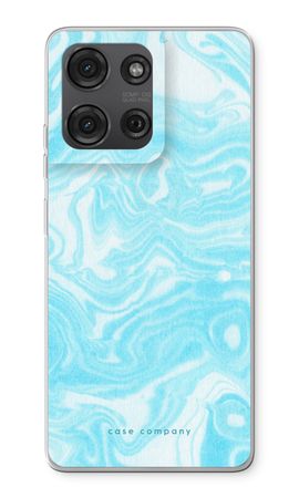 Water paint blue