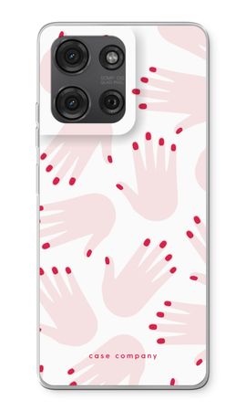 Hands pink