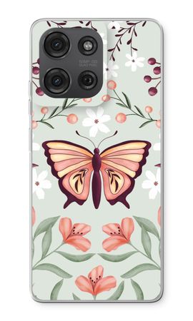 Butterfly in a floral world