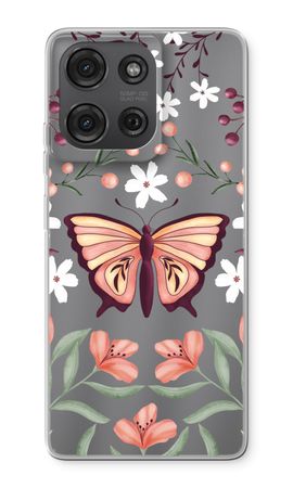 Butterfly in a floral world
