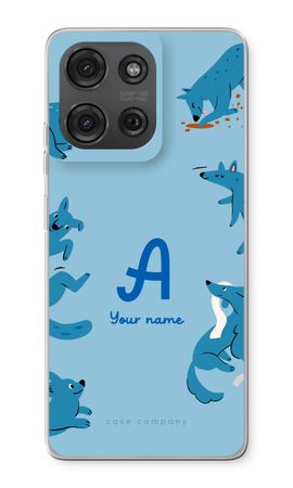 Playful Dogs Monogram