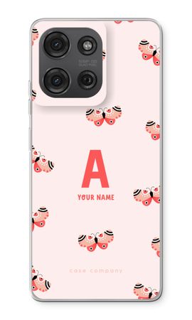 Rosy Butterflies Monogram