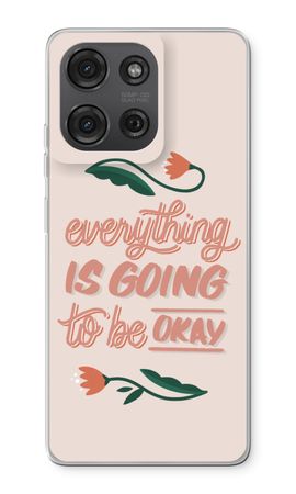 Optimistic flower girl