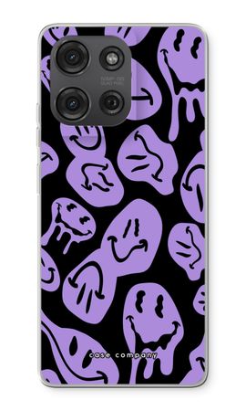 Melting Smiley - Purple