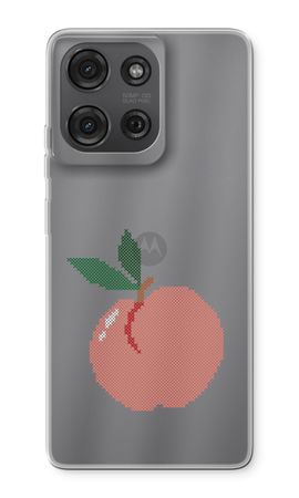 Stitched Peach