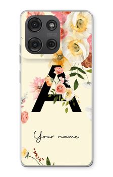 Flirty Flowers Monogram