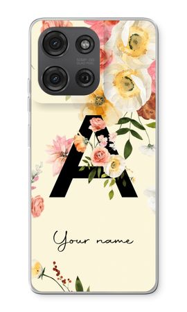 Flirty Flowers Monogram