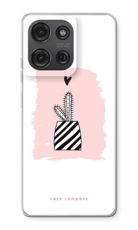 Black and white cactus