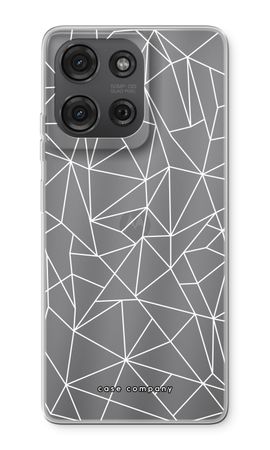 Geometric lines white