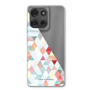 Coloured triangles pastel