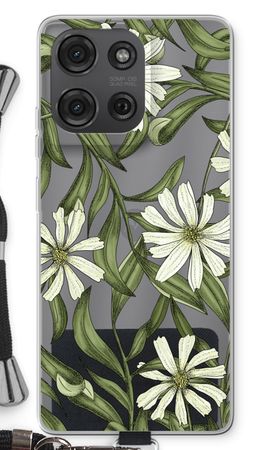 White flower pattern