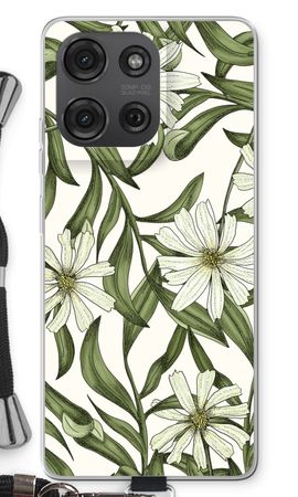 White flower pattern