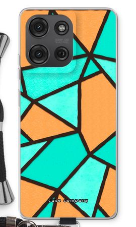 Stained glass - Orange