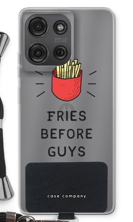 Fries before guys