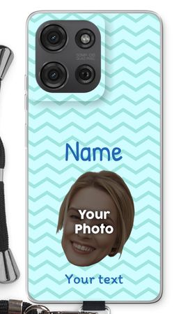 Personalized Face - Stripes Pattern
