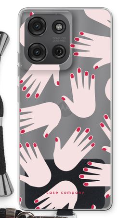 Hands pink