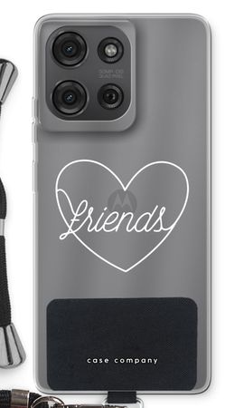 Friends heart pastel