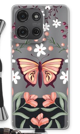 Butterfly in a floral world