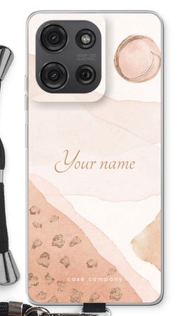 Gold Spots Namecase - Blush