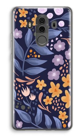 Flowers with blue leaves