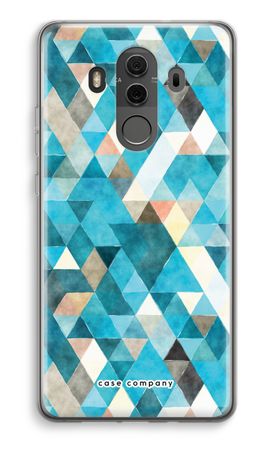 Coloured triangles blue