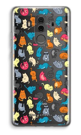 Colourful cats
