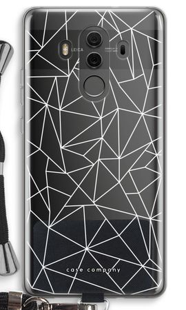 Geometric lines white