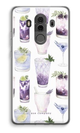 Violet cocktails