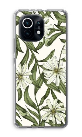 White flower pattern