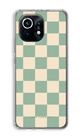 Checkered Mint, Xiaomi Mi 11 mykt deksel