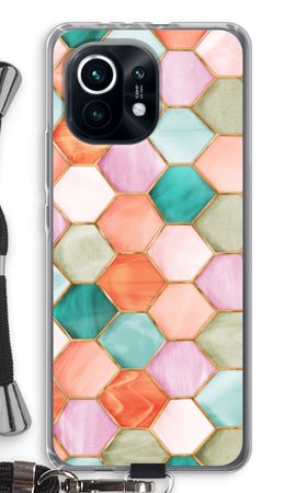 Hexagons in stained glass