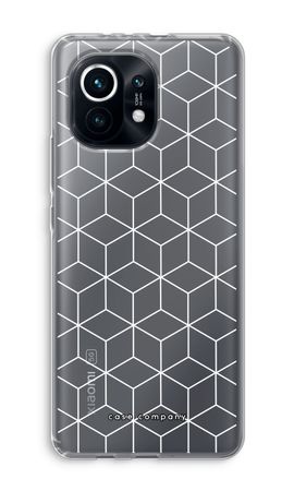 Cubes black and white