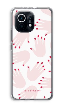 Hands pink