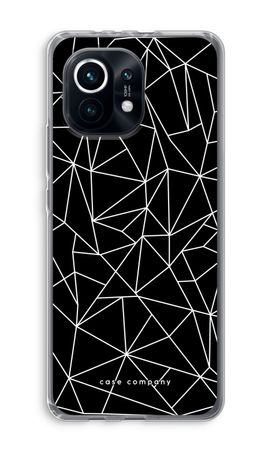 Geometric lines white