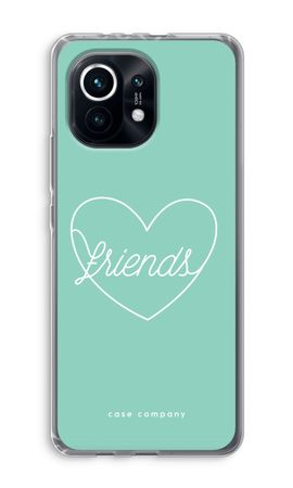 Friends heart pastel