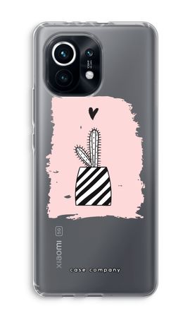 Black and white cactus