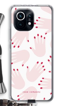 Hands pink