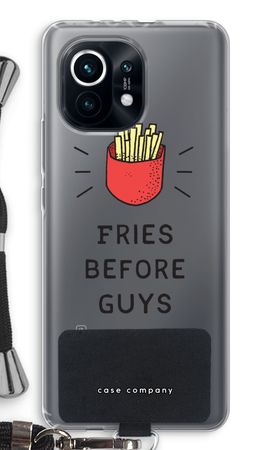 Fries before guys
