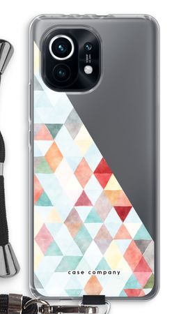 Coloured triangles pastel