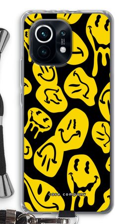 Melting smiley - Yellow