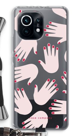 Hands pink