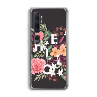 Hello in flowers