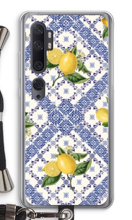 Blue tiles and lemons