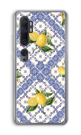 Blue tiles and lemons