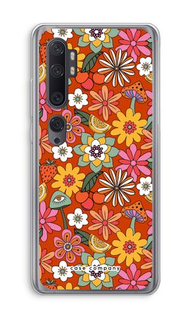 Retro Flowers - Red