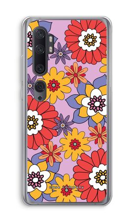 Retro Flowers - Purple