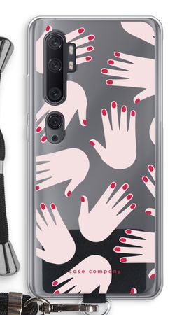 Hands pink